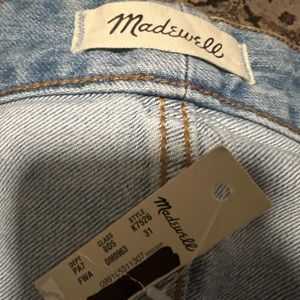 Madewell jeans size 31 Curvy Fit. New with tags.